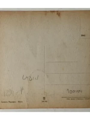 Labin: stara razglednica Albona Porta S. Fior 