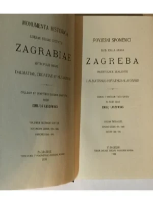 Povjesni spomenici Zagreba, svezak 16 