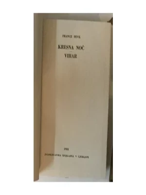 France Bevk: Kresna noč / Vihar