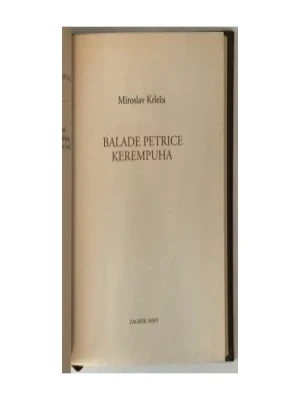 Miroslav Krleža: Balade Petrice Kerempuha