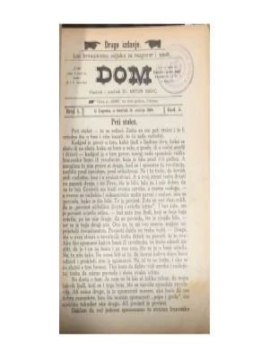 Antun Radić (ur.): Dom 1904. godište br. 1-20.