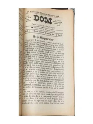 Antun Radić (ur.): Dom 1904. godište br. 1-20.