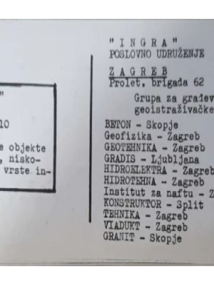 Neboder brucarhit 21.04.1967: INGRA poslovno udruženje