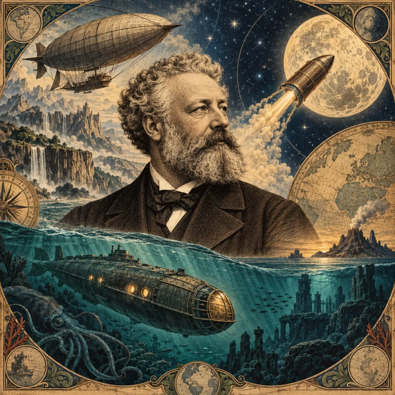 Jules Verne – čovjek koji je u 19. stoljeću zamišljao budućnost