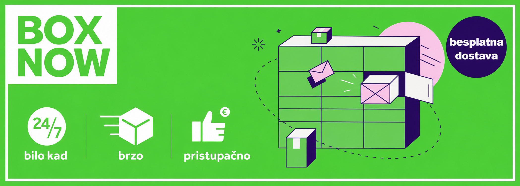 BOX NOW – besplatna dostava, dostupna 24/7, brzo i pristupačno
