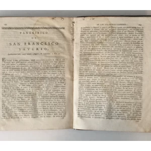 PREDICHE E PANEGIRICI DELL' ABATE ANTON - SIRO VANINI