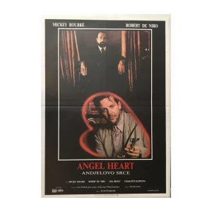 FILMSKI PLAKAT : ANĐEOSKO SRCE ( ANGEL HART )- MICKEY ROURKE, ROBERT DE NIRO
