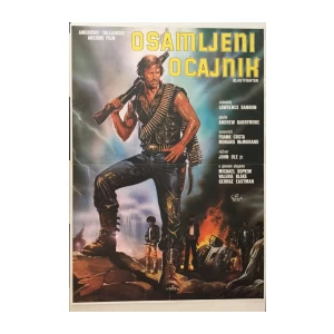FILMSKI PLAKAT : OSAMLJENI OČAJNIK ( BLASTFIGHTER )