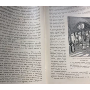 VJEKOSLAV KLAIĆ, POVJEST HRVATA,  1901.  SA 77 ILUSTRACIJA  -  PREUKORIČENO!!!!!