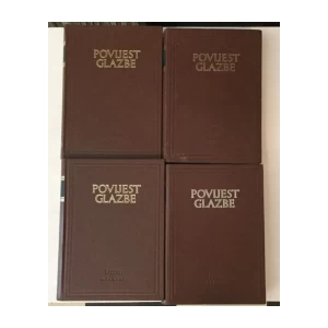 ANDREIS JOSIP : POVIJEST GLAZBE I-IV