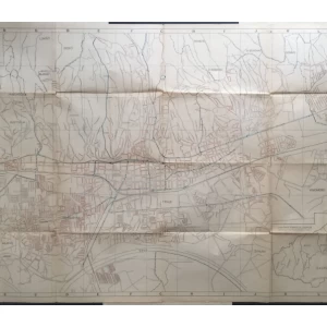 PLAN GRADA ZAGREBA , UŽE PODRUČJE SA POPISOM ULICA