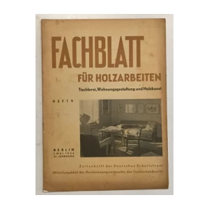 FACHBLATT FUR HOLZARBEITER, MAI. 1936