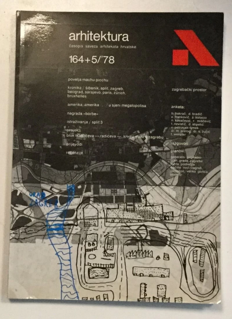ARHITEKTURA ČASOPIS BROJ 164 + 5, GODINA 1978.