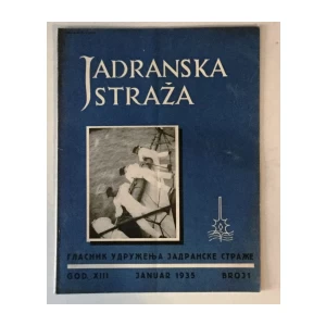 JADRANSKA STRAŽA 1935. BROJ 1