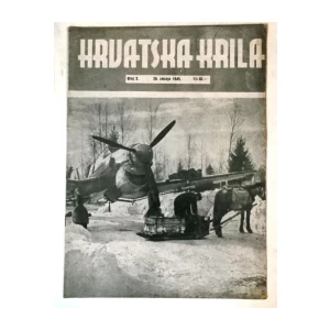 HRVATSKA KRILA ČASOPIS 1945. BROJ 3.