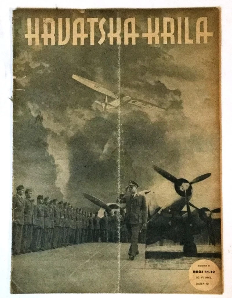 HRVATSKA KRILA ČASOPIS 1942. BROJ 11-12