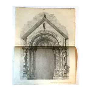 DIE MITTELALTERLICHEN KUNSTDENKMALE DALMATIENS IN ARBE ZARA NONA SEBENICO TRAU SPALATO UND RAGUSA VON R. EITELBERGER VON EDELBERG