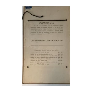 HERBARIJ SASTAVIO GA PROFESOR JOS. BAYER