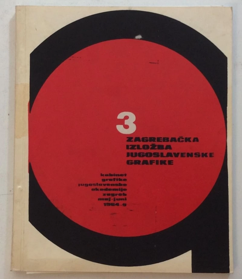 3. ZAGREBAČKA IZLOŽBA JUGOSLAVENSKE GRAFIKE 1964. : OPREMIO MILAN VULPE