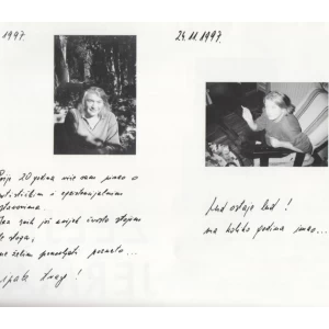 ŽELJKO JERMAN : MOJA GODINA II  29.01.-15.02.1998 : STUDIO MUZEJA SUVREMENE UMJETNOSTI ZAGREB KATALOG IZLOŽBE