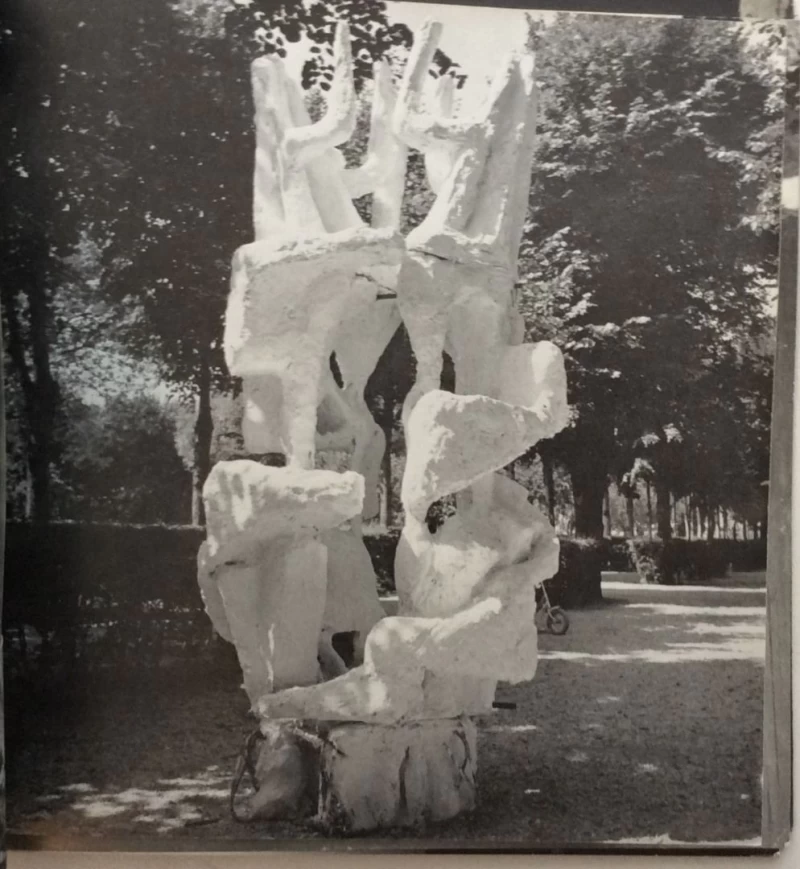 ETIENNE - MARTIN : GALERIE BRETEAU PARIS  1960.