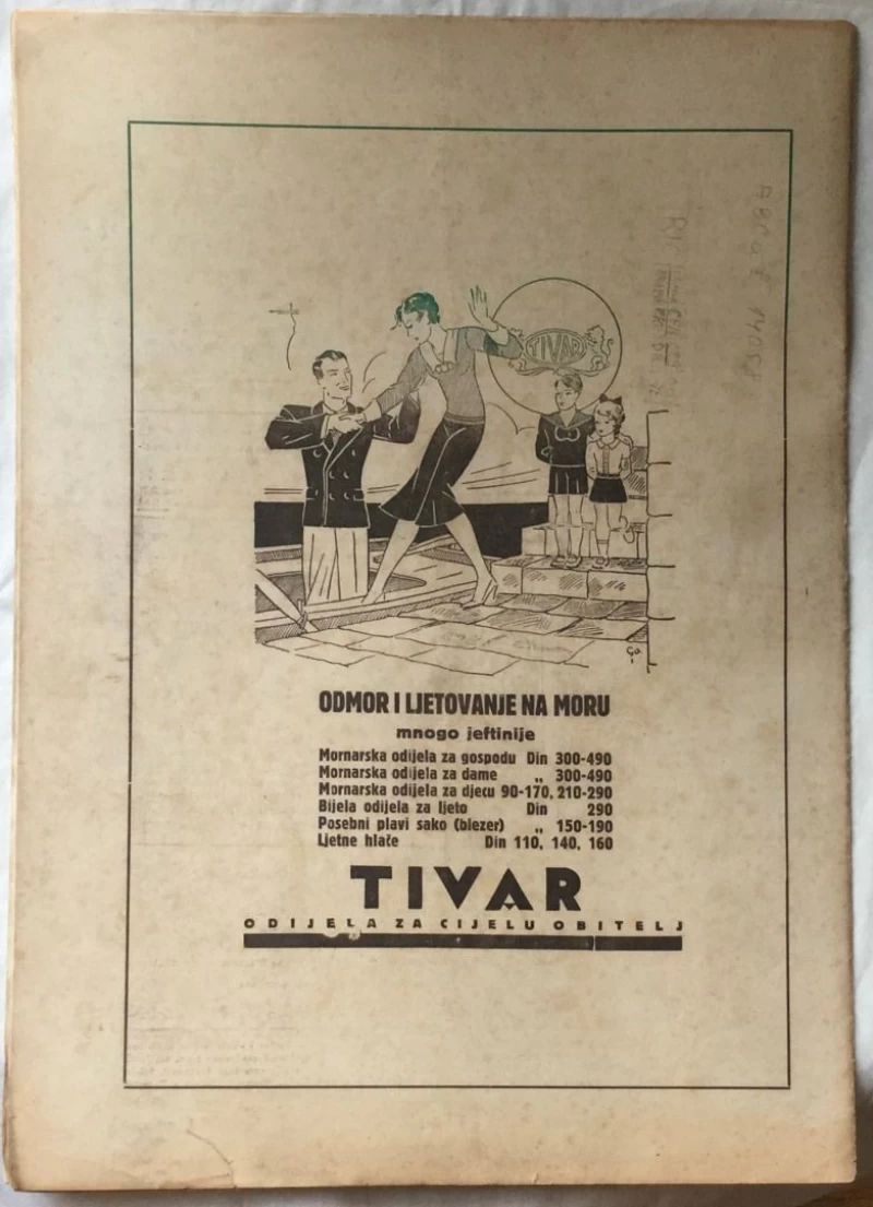 SVIJET ČASOPIS KNJIGA 18 GODINA 1934 BROJ 5