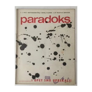 PARADOKS LIST ZA OZBILJNA PITANJA , BROJ 1 GODINA 1967.