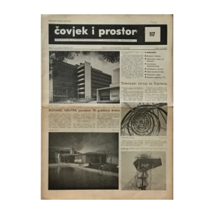 ČOVJEK I PROSTOR , ARHITEKTURA , KIPARSTVO , SLIKARSTVO I PRIMIJENJENA UMJETNOST , ČASOPIS BROJ 117. GODINA 1962.
