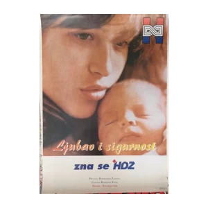 HDZ BIH LJUBAV I SIGURNOST IZBORNI PLAKAT