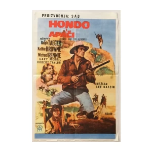 HONDO I APAČI , FILMSKI PLAKAT