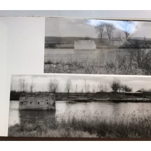 ALBUM , MOST PREKO MURE NA CEST GORIĆAN - LETENYE, 1961., 15 ORGINALNIH FOTOGRAFIJA !!!!!