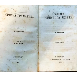 ĐURO DANIČIĆ : OBLICI SRPSKOGA JEZIKA