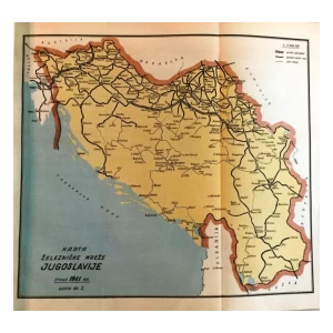 100 GODINA ŽELEZNICA JUGOSLAVIJE 1849.-1949.