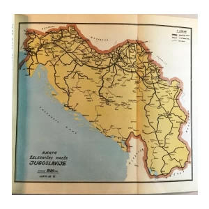 100 GODINA ŽELEZNICA JUGOSLAVIJE 1849.-1949.