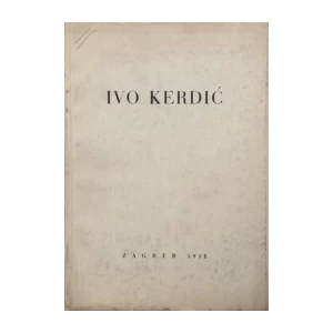 IVO KERDIĆ , RETROSPEKTIVNA IZLOŽBA , KATALOG