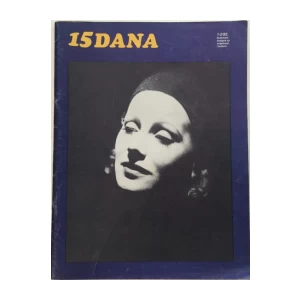 15 DANA ILUSTRIRANI ČASOPIS ZA UMJETNOST I KULTURU , BROJ 1/2 GODINA 1992.