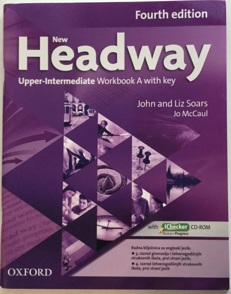 JOHN AND LIZ SOARS : JO MCCAUL : NEW HEADWAY UPPER INTERMEDIATE WORKBOOK A WITH KEY 