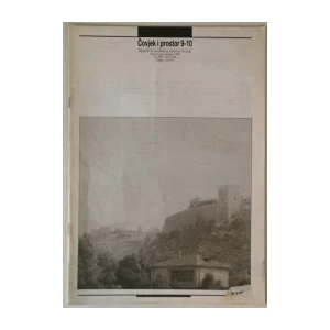 ČOVJEK I PROSTOR , ČASOPIS ARHITEKTURA  BROJ 9-10 , GODINA 1989