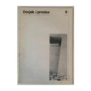 ČASOPIS ČOVJEK I PROSTOR , ARHITEKTURA , BROJ 9 GODINA 1988.