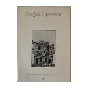 ČASOPIS ČOVJEK I PROSTOR , ARHITEKTURA , BROJ 9 GODINA 1986.