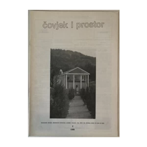 ČASOPIS ČOVJEK I PROSTOR , ARHITEKTURA , BROJ 2 GODINA 1986.