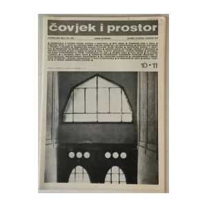 ČASOPIS ČOVJEK I PROSTOR , ARHITEKTURA ,  BROJ 10-11 GODINA 1977.