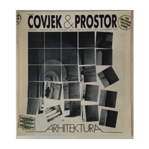 ČASOPIS ČOVJEK I PROSTOR , ARHITEKTURA , ,BROJ 2 , GODINA 1991