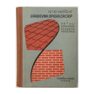 PETAR KOŠČEVIĆ : GRADJEVNA OPEKA-CRIJEP I OSTALI GLINENI OPEKARSKI PROIZVODI
