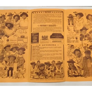 KAUBOJSKI GLAZBENI STRIP O'KAJ , KAZALIŠNI PLAKAT
