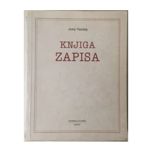 JOSIP VANIŠTA : KNJIGA ZAPISA