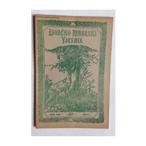 LOVAČKO RIBARSKI VJESNIK, GODINA 1942.  BROJ 11, ZAGREB