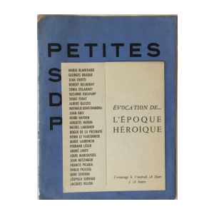 AUGUSTINCI R. A. : PETITES STATUES DE LA VIE PRECARIE DE JEAN DUBUFFET
