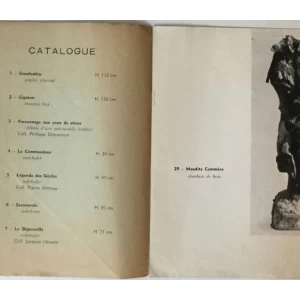 AUGUSTINCI R. A. : PETITES STATUES DE LA VIE PRECARIE DE JEAN DUBUFFET