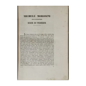ANTONIO NANI : BIOGRAFIE DEI DOGI DI VENEZIA I-II 1852.
